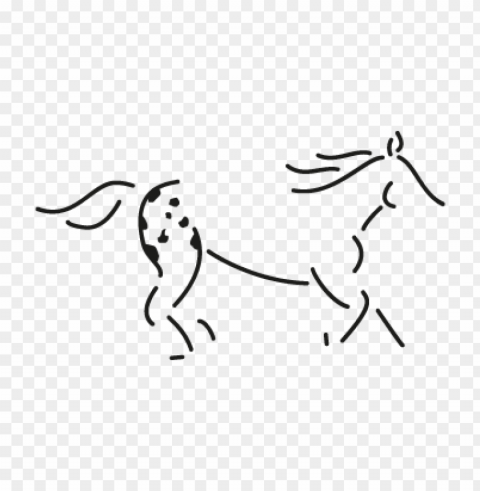 walkaloosa horse ranch vector logo free download Transparent Background PNG Isolated Icon