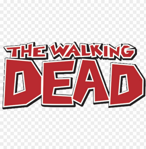 walking dead comic title Isolated Subject in Transparent PNG Format