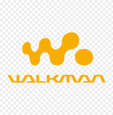 walkman sony vector logo download free Transparent Background PNG Isolation