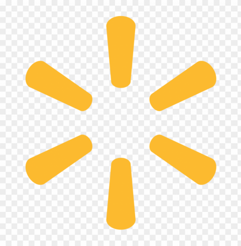 walmart Isolated Icon with Clear Background PNG