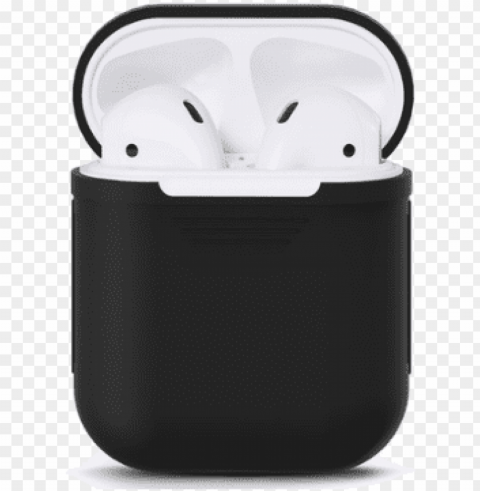 waloo sil water-resistant case for apple airpods - apple airpod case protective sile cover and skin Clear background PNG graphics