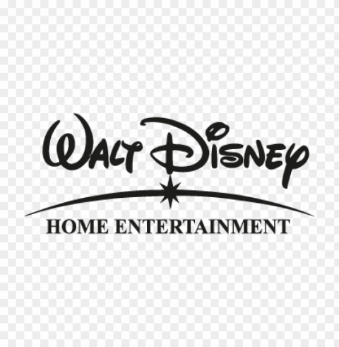walt disney home entertainment vector logo Transparent background PNG stockpile assortment
