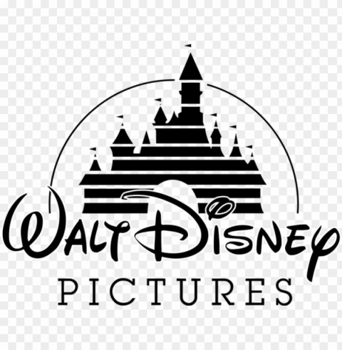 walt disney logo Isolated Illustration in HighQuality Transparent PNG
