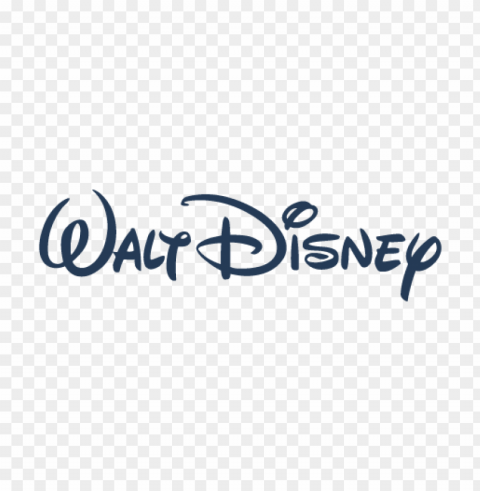 walt disney logo vector Transparent PNG Image Isolation