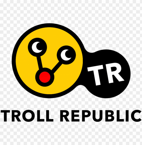 wana add your groups watermark click here - troll republic logo transparent PNG graphics with alpha channel pack