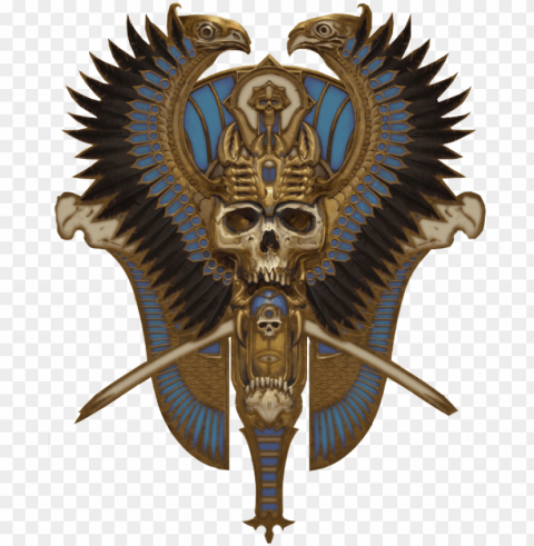 warhammer tomb kings symbol Isolated Character on Transparent Background PNG