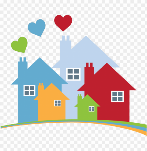 warm hearts & homes - housing bc PNG with transparent background free