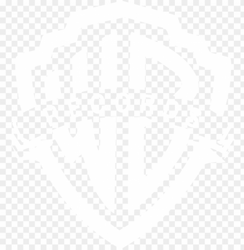 warner bros records logo black and white - samsung logo white Isolated Element in Clear Transparent PNG
