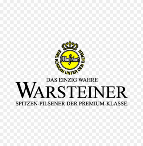 warsteiner beer vector logo PNG transparent images extensive collection