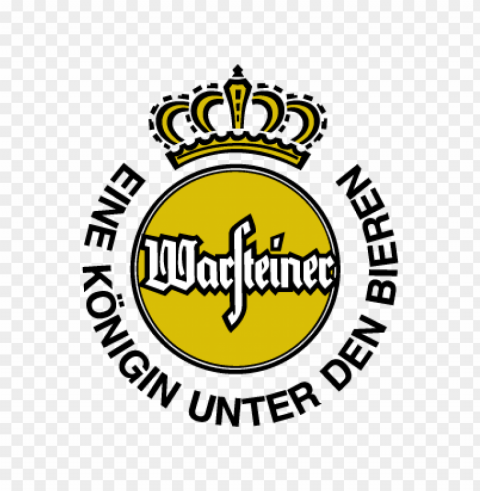warsteiner brewery vector logo PNG transparent images bulk