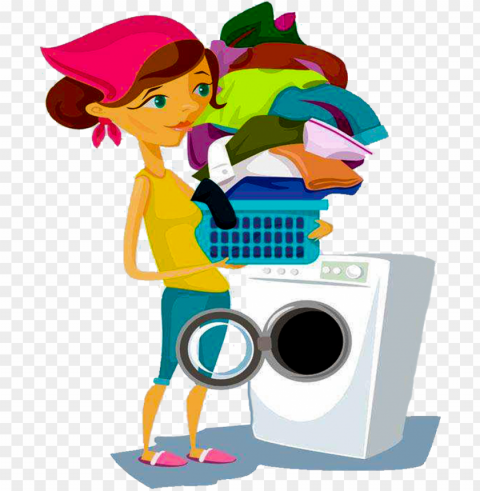 washing machine laundry clothing - washing machine clipart Transparent PNG Isolated Object Design