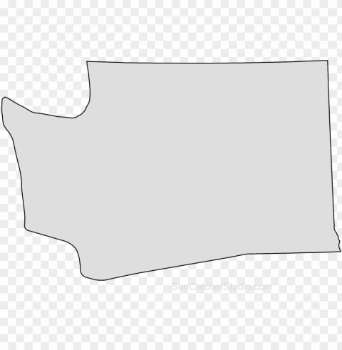 washington map outline shape state stencil clip - washingto PNG transparent elements package