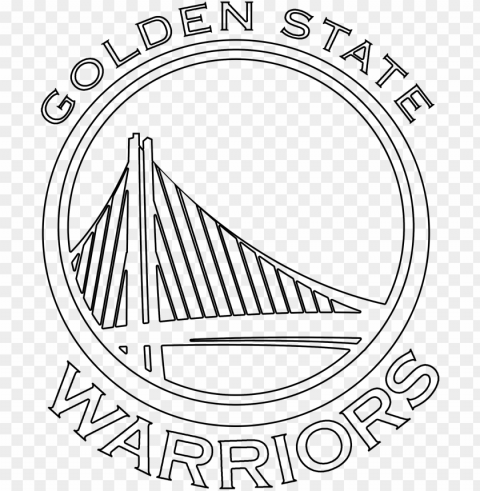 washington redskins logo coloring pages - golden state warriors logo coloring pages Isolated PNG Element with Clear Transparency