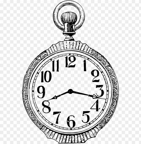 watch gears drawing at getdrawings - reloj de bolsillo dibujo PNG with transparent bg