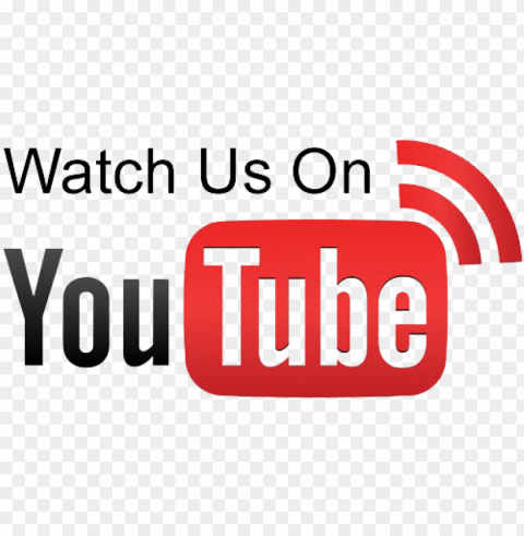 watch us on youtube - check out our youtube channel Transparent Background PNG Isolated Illustration