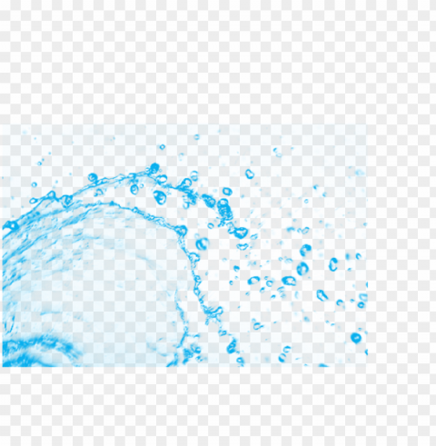 water effect PNG files with transparent backdrop complete bundle