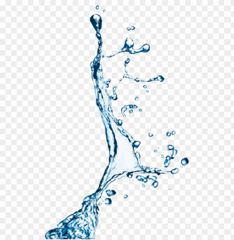 water effect PNG Graphic Isolated on Clear Background
