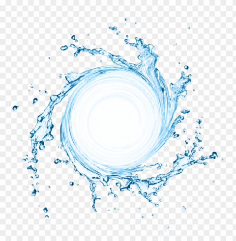 Water Effect Transparent Background PNG Images Selection