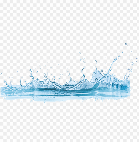 water effect Transparent Background PNG Isolated Illustration