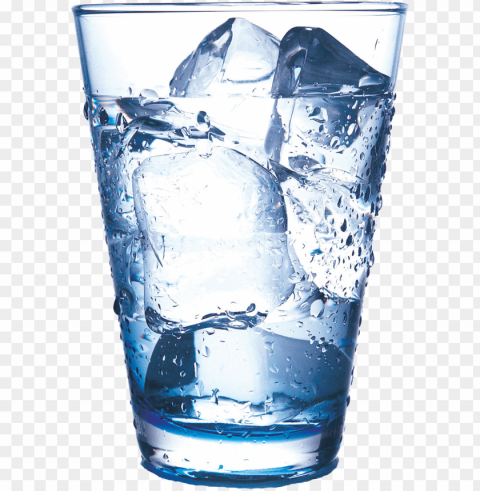 water glass - glass of ice PNG pictures with no background required
