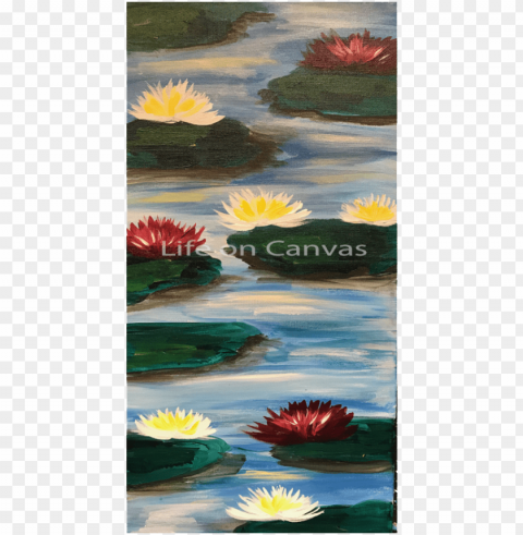 Water Lilies Isolated Icon In Transparent PNG Format