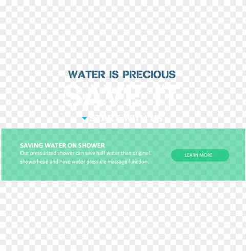water saving aerator for faucet - slope PNG with isolated background