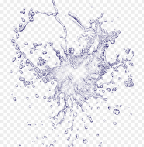 water splash effect HighResolution Transparent PNG Isolated Element