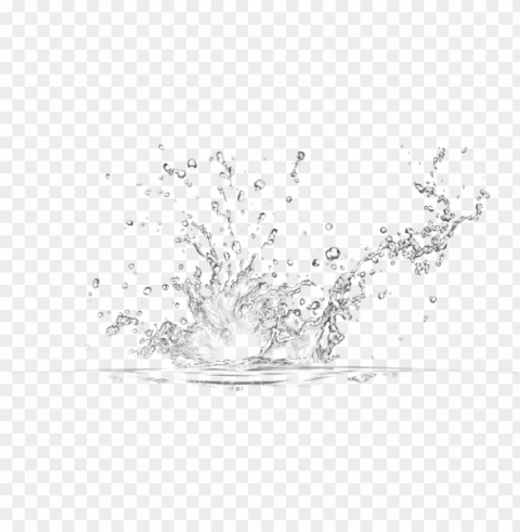 water splash effect Isolated Artwork in HighResolution PNG