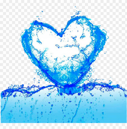 water splash hearts - illustratio Transparent PNG images complete package
