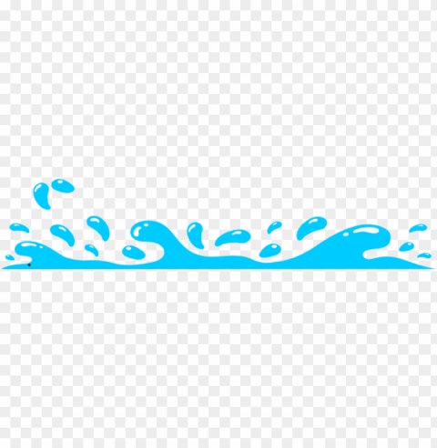 water splash clipart Clean Background Isolated PNG Design