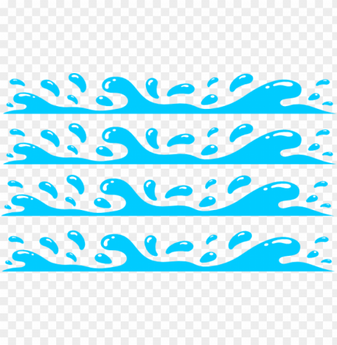 water splash clipart PNG file without watermark
