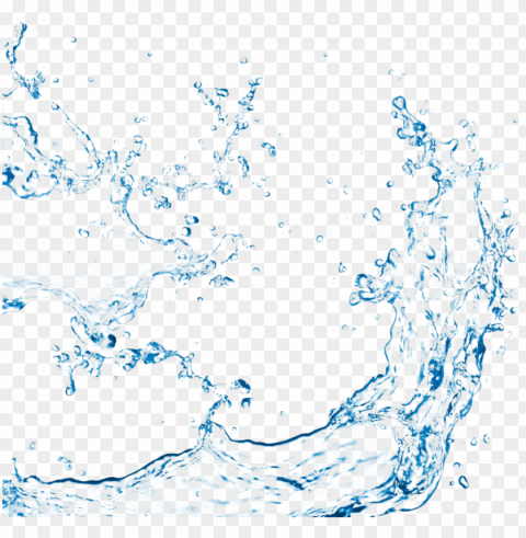 water - splash - real water clipart PNG for web design