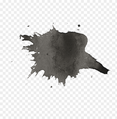 watercolor black PNG images with no background essential