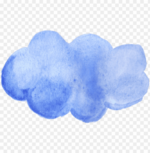 watercolor cloud - watercolor cloud clipart PNG picture