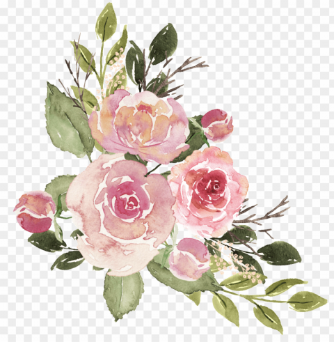 watercolor flower decoration free ilration - flowers illustration HighResolution Transparent PNG Isolation