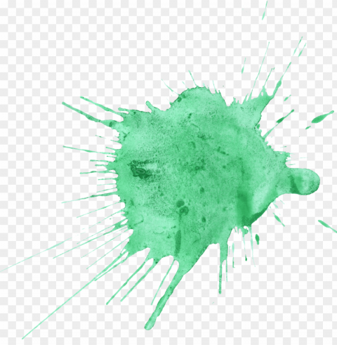 watercolor green splash - green color splash PNG files with clear background variety