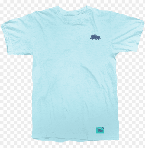 watercolor ii by haley mistler - ralph lauren tshirt sky blue PNG with Isolated Transparency