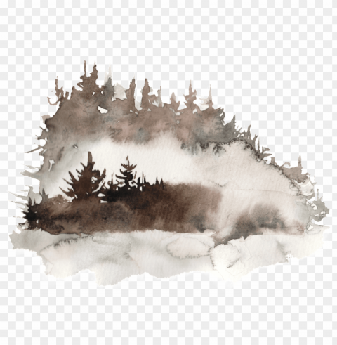 watercolor painting ClearCut Background PNG Isolation