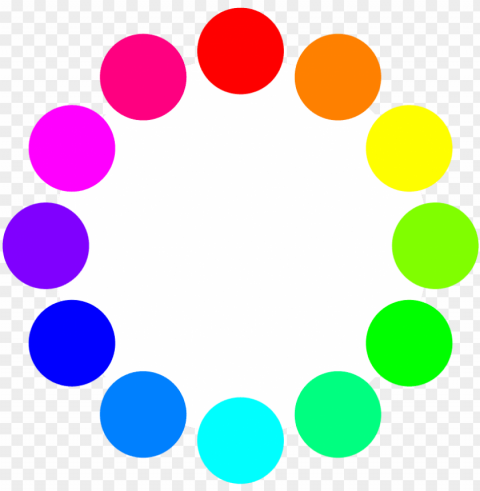 watercolor painting computer icons color scheme colored - circle of circles Clean Background Isolated PNG Graphic Detail