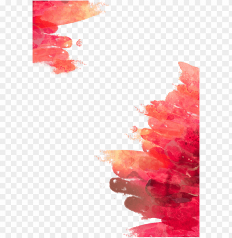 Watercolor Splash Clipart - Red Watercolor Background Transparent PNG Images Extensive Gallery