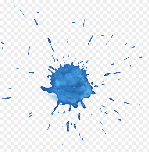 watercolor splashes Transparent PNG Isolated Subject