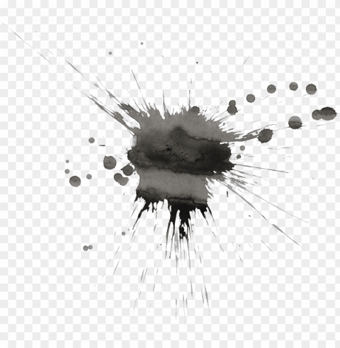 watercolor splashes Transparent PNG Object Isolation