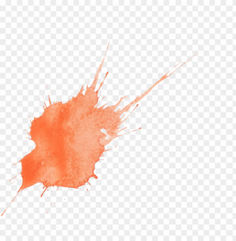 watercolor splashes Transparent PNG Object with Isolation
