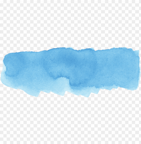 watercolor strokes Transparent Background Isolation in PNG Image