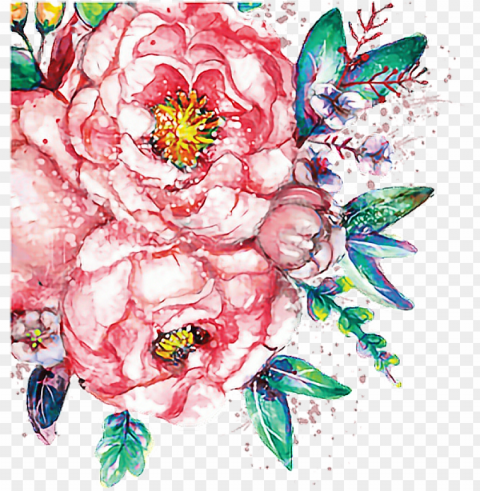 watercolor watercolour flowers paint flowerfreetoedit - watercolor painti Isolated Graphic on HighResolution Transparent PNG