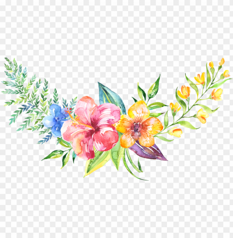 watercolour - floral background painting hd PNG images with high-quality resolution