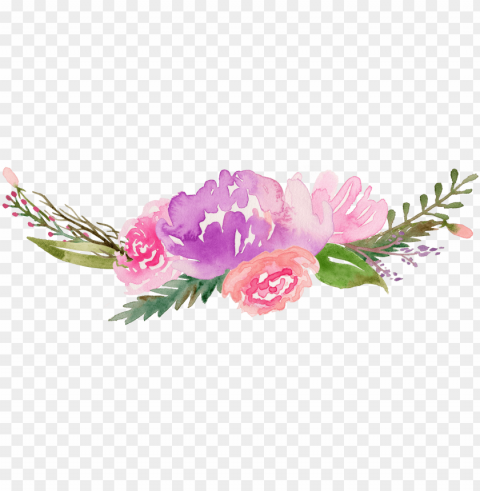 watercolour flowerfree PNG for mobile apps