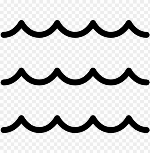 wave line clip art Isolated Subject on HighQuality Transparent PNG