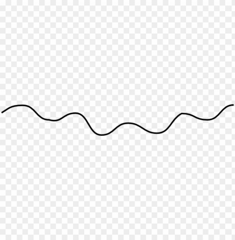 wave line clip art PNG with no background diverse variety