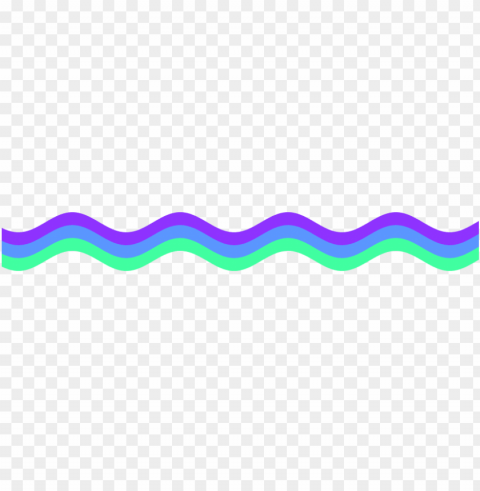 wave line clip art PNG with no background free download